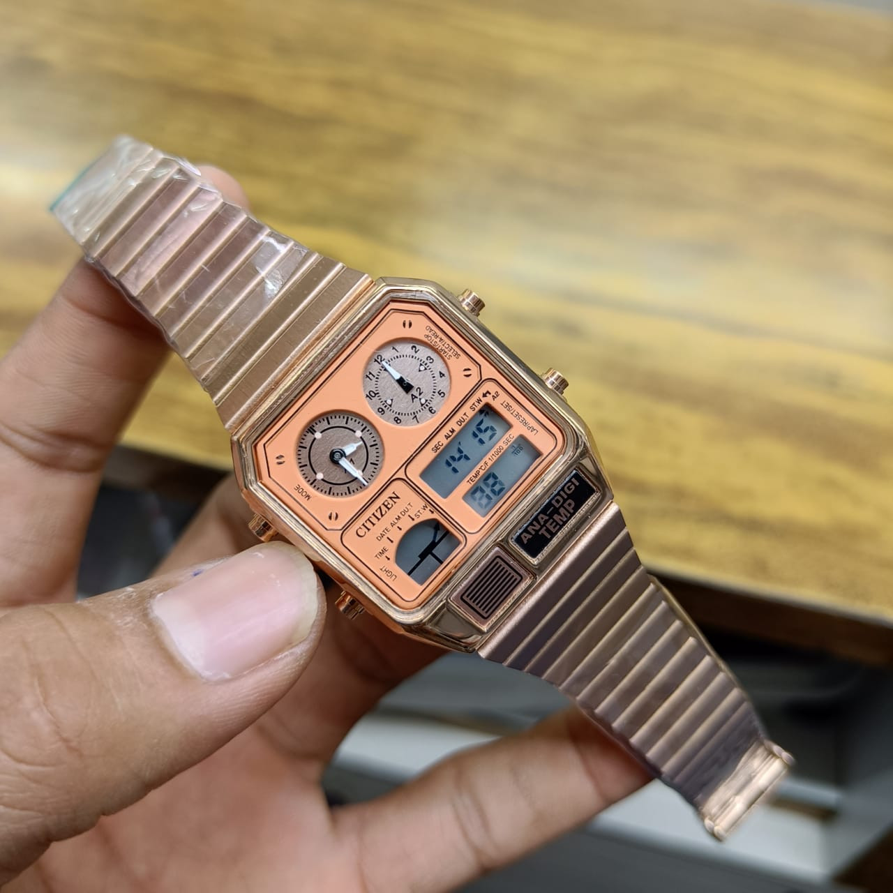 Citizen Matel belt watches Rose Gold